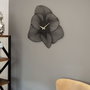 Wallity Azalea Metal Wall Clock APS039 49 - Negro